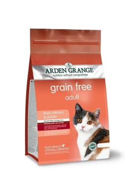 Arden Grange Grain Free Kitten Food With Fresh Salmon And Potato 2 kg